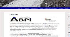 Desktop Screenshot of abpi-online.de
